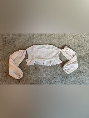 PrettyLittleThing Blush Beige Top.